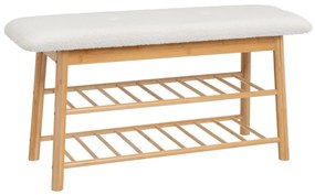 Bancă albă/în culoare naturală – Casa Selección