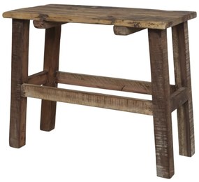 Bancă din lemn reciclat, design rustic, Grimaud