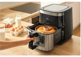 Friteuză cu aer cald Sencor 9 l 1700W/230V negru/crom mat