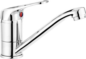 Lobo Baterie pentru chiuvetă, cu pipă pivotantă Finisaj: Crom BYU_026M