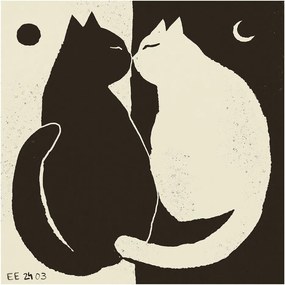 Poster 50x50 cm You and Me – Enikő Katalin Eged – The Poster Club