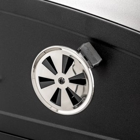 Grătar multifuncțional Helix cu cărbune de lemn