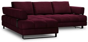 Coltar extensibil Clinton 5 locuri catifea L242