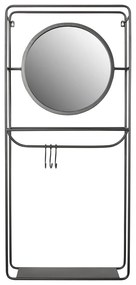 Set pentru hol negru din oțel Duco – White Label