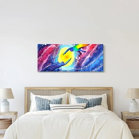 Tablou - Atingere (120x50 cm)