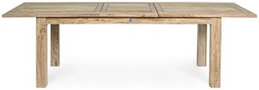 Masa extensibila, din lemn de teak, 200/260X100 cm, Montevideo, Bizzotto