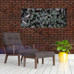 Tablou - Plante înghețate (120x50 cm)
