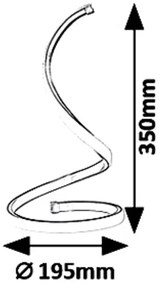 Veioza, Lampa de masa LED Anais auriu 5470 RX