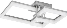 Plafoniera LED design geometric Amilia crom