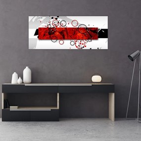 Tablou cu abstracție (120x50 cm)