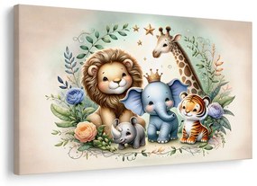 Tablou echipă safari pentru copii