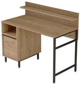 Masă de scris Onaferra 16 (Nuc + negru). 1106639