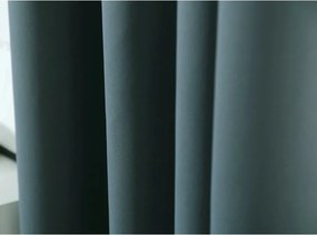 Perdea OXFORD albastru-verde 140x250 cm Agatat: Rejansa