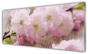 Tablouri acrilice Filiala Flori Floral Brown roz