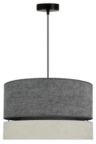 Lustră pe cablu Duolla DOUBLE 1xE27/15W/230V d. 40 cm gri