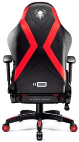 Scaun gaming Diablo X-Horn 2.0 King Size: Negru-roșu Diablochairs