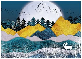 Tablou - Peisaj polar (70x50 cm)
