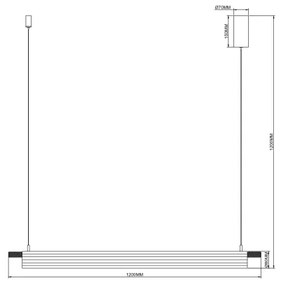 Zuma Line ARCUS 003064-034746 - Lustru suspendat pe cablu LED/14W/230V, auriu