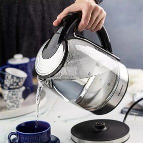 Fierbător electric din sticlă cu LED, 1.7 L, Klausberg KB-7886