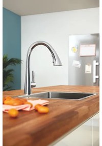 GROHE 32294002 - Baterie pentru chiuvetă Zedra, 401 mm, crom lucios