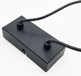 Brilagi - Lustră suspendată pe cablu MALONY, 6xE14/20W/230V, neagră