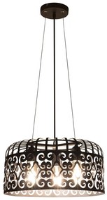 Pendul design clasic ALESSANDRA negru mat 2158 RX