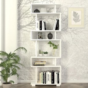 Bloc de bibliotecă alb