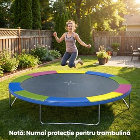 SPORTNOW Husa de 10FT pentru Arcuri de Trambulina, Saltea de Siguranta de Rezerva pentru Trambulina