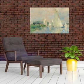 Tablou - Auguste Renoir, Regatta at Argenteuil, reproducere (90x60 cm)