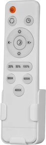 Plafonieră LED reglabilă KERN 100 W/230 V, Ø100 cm, finisaj auriu + telecomandă