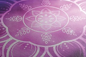 Tablou Mandala cu un fundal de galaxie