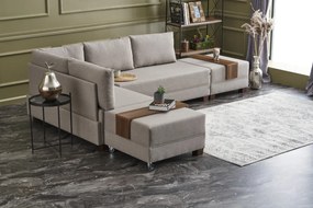 Canapea extensibilă Flaj (Crem) (S). 1067547