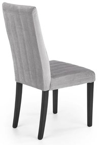 Scaun de bucaterie Diego 2, gri/negru