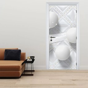 Fototapet pentru ușă - Sfere abstract (95x205cm)