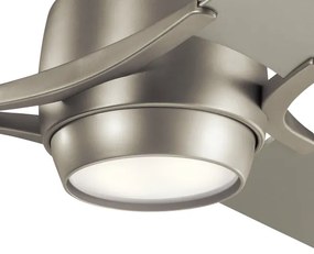 Ventilator LED dimabil de tavan Kichler KLF-ZEUS-60-BN ZEUS LED/10W/230V + telecomandă