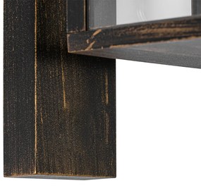 Lămpă de perete exterioară vintage auriu antic IP44 - Charlois