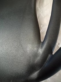 OFERTA Scaun din plastic negru KATO II. calitate secundara