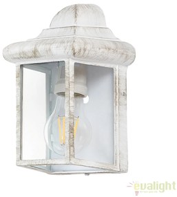 Aplica exterior stil clasic Norvich alb patinat 8753 RX