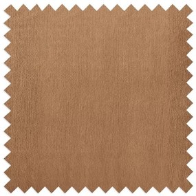 Canapea maro cu tapițerie din catifea 138 cm Juli – Ropez