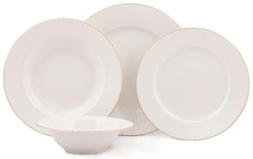 Set veselă 24 piese din porțelan Kutahya Galla