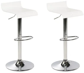 Set 2buc scaune tip bar Vanya (alb) . 1076309