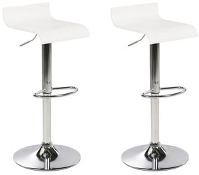 Set 2buc scaune tip bar Vanya (alb) . 1076309