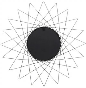 Oglinda rotunda cu rama din metal aurie Soprano, 2cm (L / D) x 79cm (l) x 79cm (H)