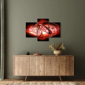 Tabloul - forme roșii (90x60 cm)