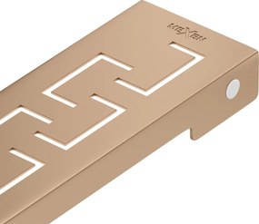 Mexen Flat M15 masca pentru scurgere liniară 90 cm, cupru periat - 1C24090
