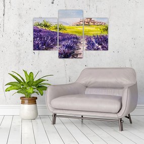 Tablou - Provence, Franța, pictură în ulei (90x60 cm)