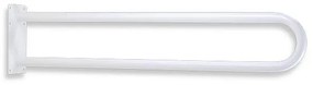 Maner dublu rabatabil, Ferro, 83 cm, alb