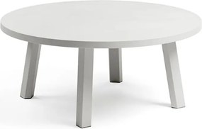 Masă joasă rotundă Nardi Mini Tavolino, Ø70×30 cm - Gesso