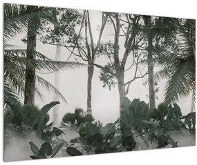 Tablou - Jungla în ceața dimineții (90x60 cm)