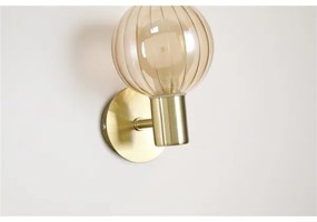 Searchlight LUMINSPHERE 30506GO - Aplică de perete 1xG9/7W/230V, alamă